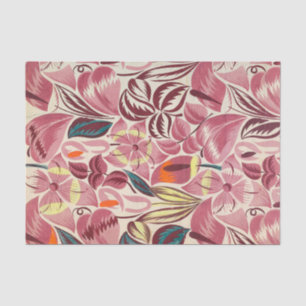 Papier Mousseline Textile Design Fleurs tropicales par Anonymous