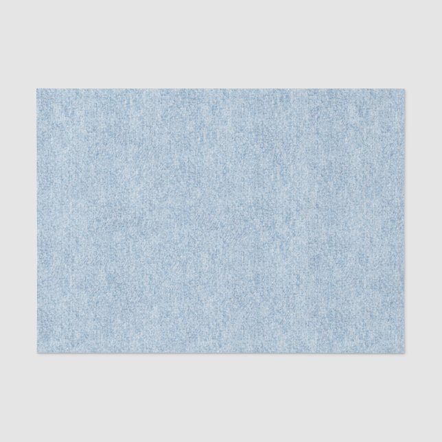 Papier Mousseline Texture bleu-clair de denim (Recto)