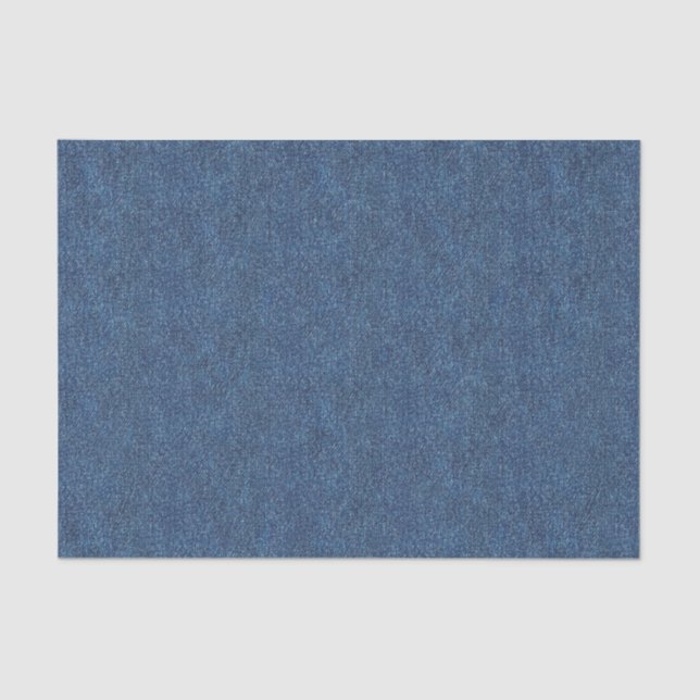 Papier Mousseline Texture bleu-foncé de denim (Recto)