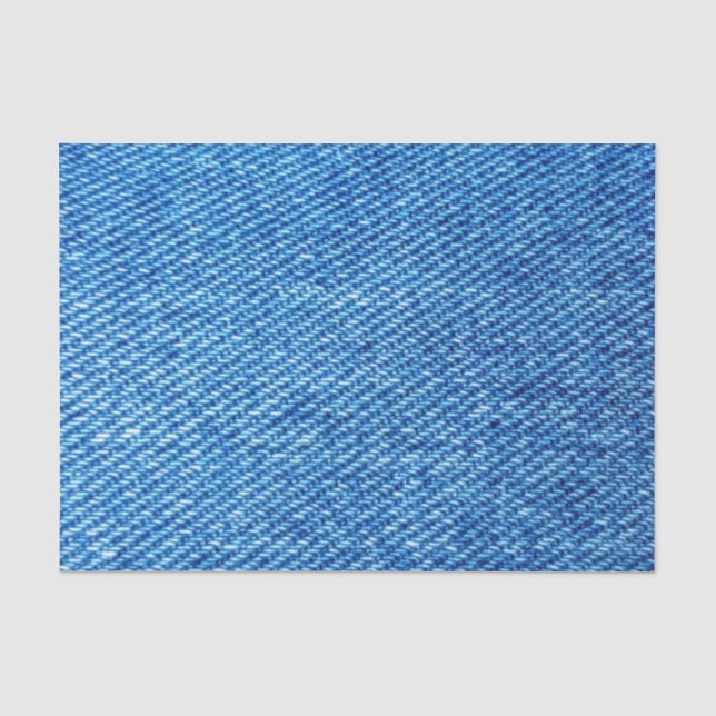 Papier Mousseline Texture de Denim bleu (Recto)