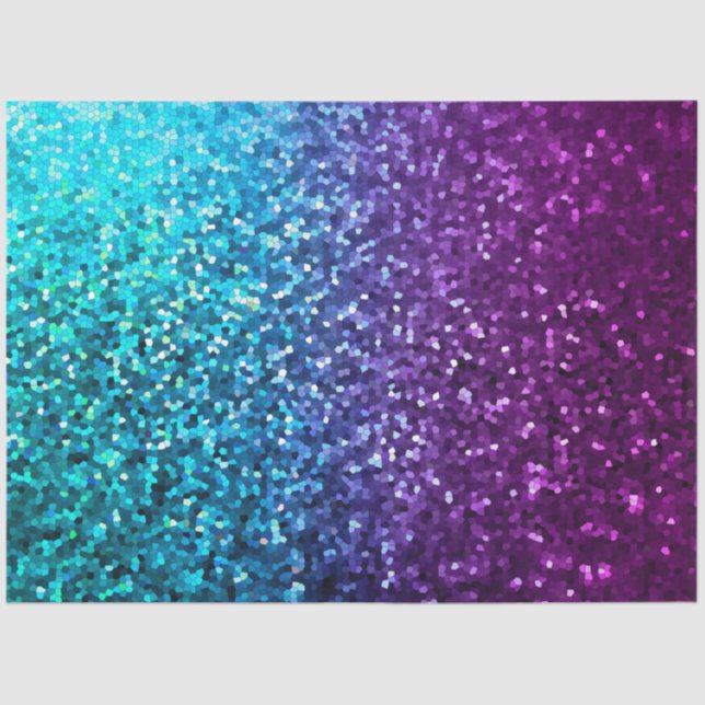 Papier Mousseline Texture de la mosaïque de papier de tissus (Recto)