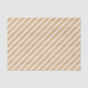 Papier Mousseline Texture en bois rustique avec bandes diagonales bl