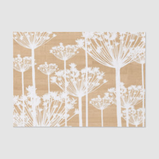 Papier Mousseline Texture en bois rustique avec Motif en Dandelion b