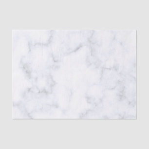 Papier Mousseline Texture Marbre blanc