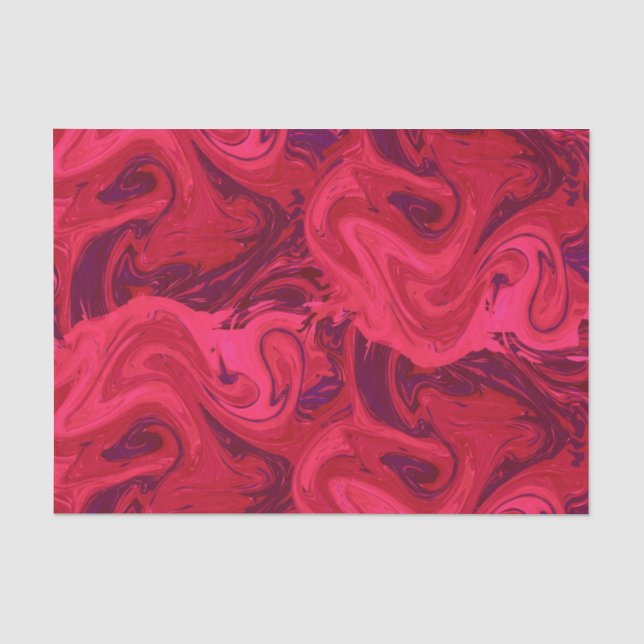 Papier Mousseline Texture marbrée vinicole profonde, technique riche (Recto)