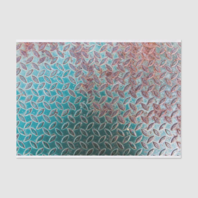 Papier Mousseline Texture rouillée en métal (Recto)