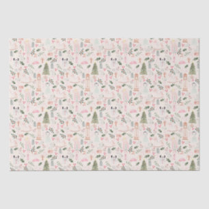 Papier Mousseline The nutcracker Christmas holiday Tissue Paper