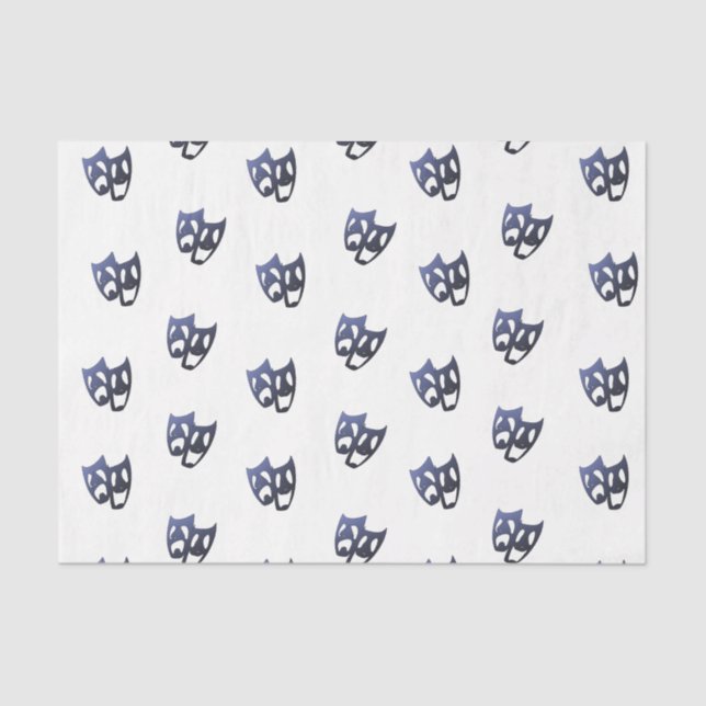 Papier Mousseline Théâtre Arts Tissus Papier papier (Recto)