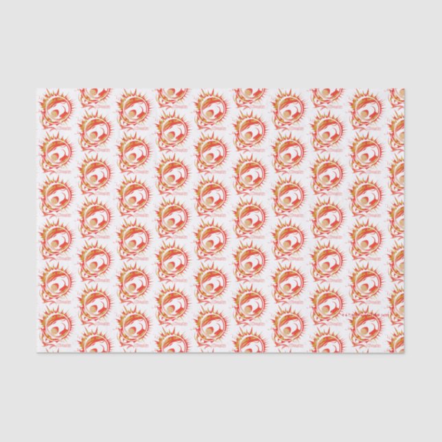 Papier Mousseline ThunderCats | Logo explosif (Recto)