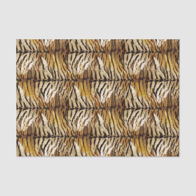 Papier Mousseline Tigre skin, stylish, tigre, striped, animal print (Recto)