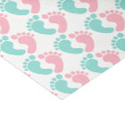 Tiny Footprints Baby Revey Party Tissu Paper