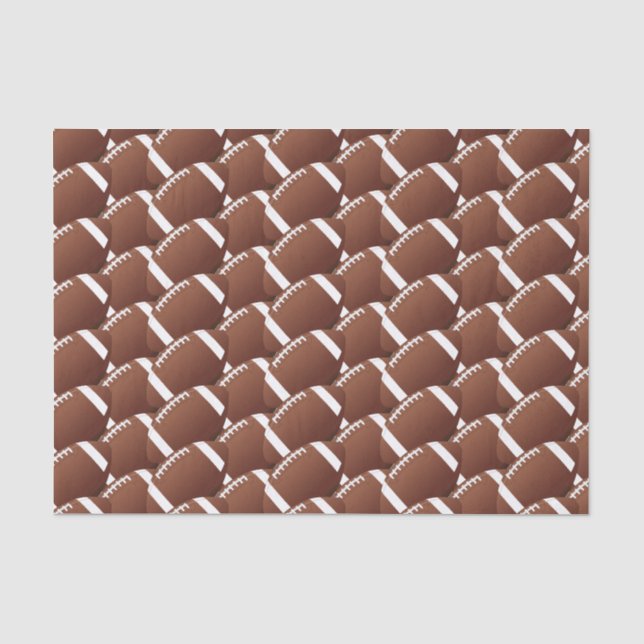 Papier Mousseline Tissu cadeau de football - HAMbyWG (Recto)