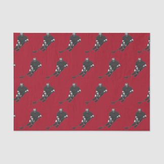 Papier Mousseline Tissu cadeau de hockey