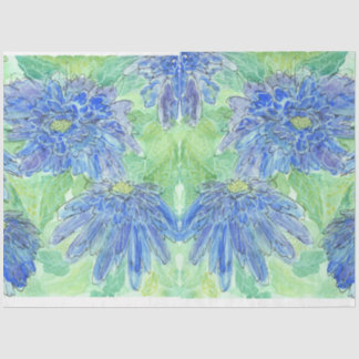 Papier Mousseline Tissu de découpage - Art d'aquarelle original