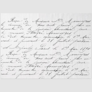 Papier Mousseline Tissu de découpage d'amour de script