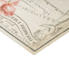 Tissu de découpage de l'éphémère floral