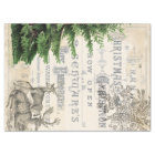 Tissu de découpage Ephémère de Noël