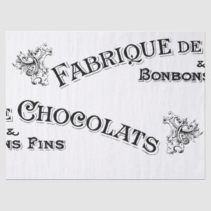 Papier Mousseline Tissu français de signe