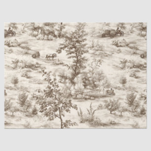 Papier Mousseline Toile de ferme récolte de citrouille campagne