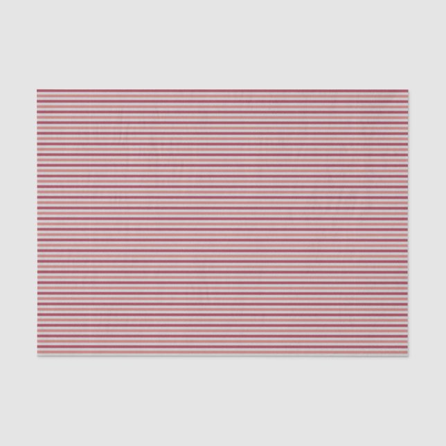Papier Mousseline Toile rouge de Jouy - Tailles d'accompagnement (Recto)