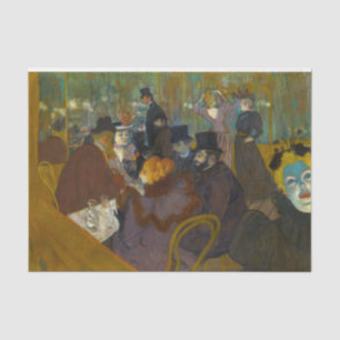 Papier Mousseline Toulouse-Lautrec - Au Rouge