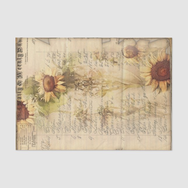 Papier Mousseline Tournée vintage III (Recto)