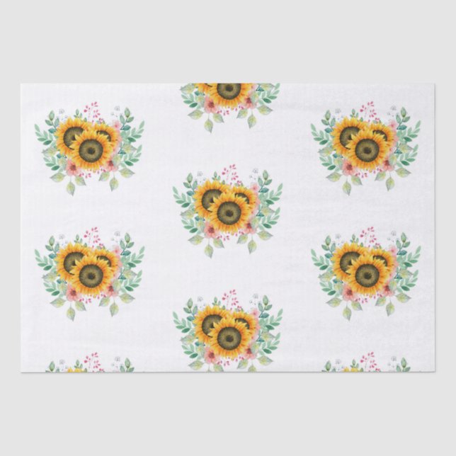 Papier Mousseline Tournesol (Recto)