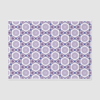 Papier Mousseline Toutes les occasions géométriques violet