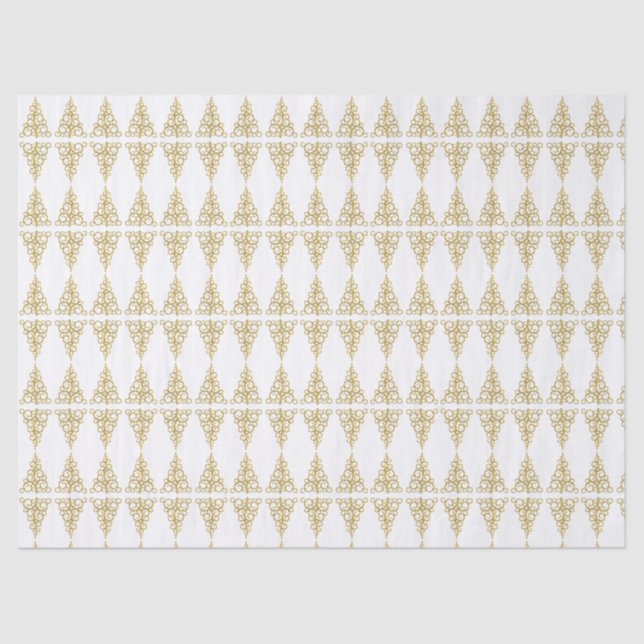 Papier Mousseline Tree de Golden Christmas (Recto)