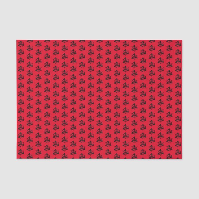 Papier Mousseline Trinacria sicilienne, votre couleur Arrière - plan (Recto)