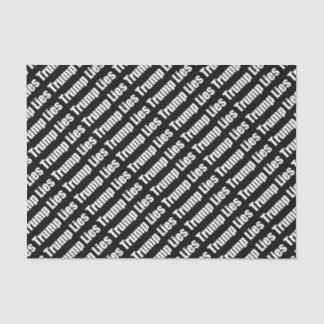 Papier Mousseline Trump ment