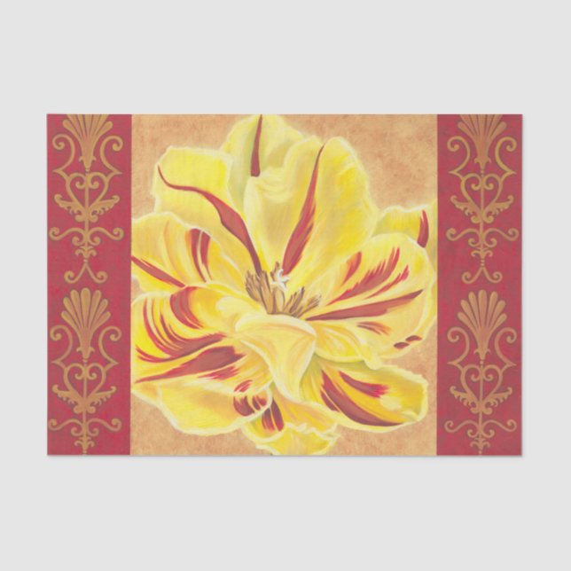 Papier Mousseline Tulip Power II (Recto)