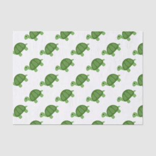 Papier Mousseline Turtle Emoji