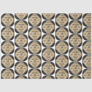 Papier Mousseline Un apothecaire et poteau Étiquette série Design 8