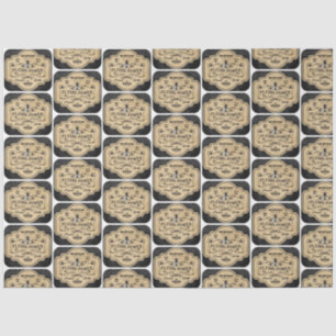 Papier Mousseline Un apothecaire et potion Étiquette série Design 13