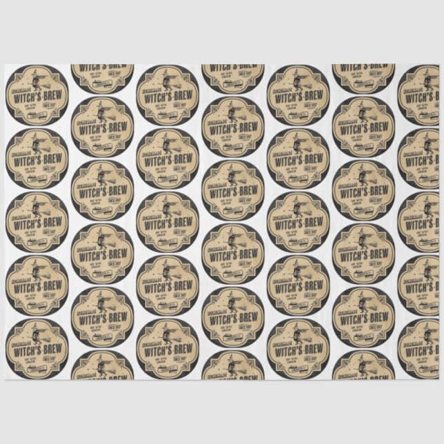 Papier Mousseline Un apothecaire et potion Étiquette série Design 16 (Recto)