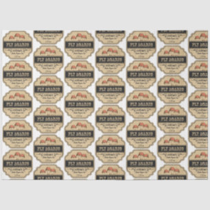 Papier Mousseline Un apothecaire et potion Étiquette série Design 25