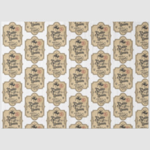 Papier Mousseline Un apothecaire et potion Étiquette série Design 29