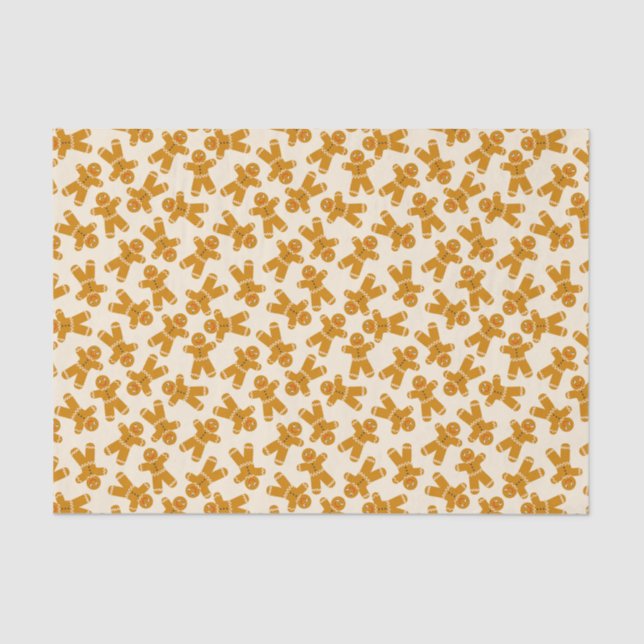 Papier Mousseline Un biscuit en pain d'épices (Recto)