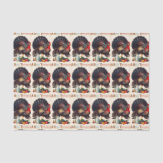 Papier Mousseline Un bon thanksgiving Turquie