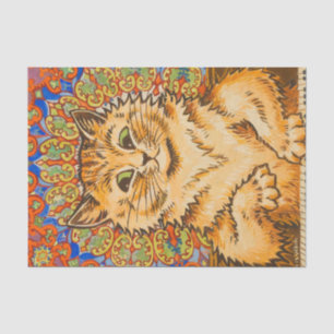 Papier Mousseline Un chat joue au piano par Louis Wai