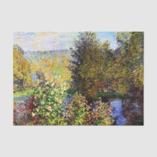 Papier Mousseline Un coin du jardin à Montgeron