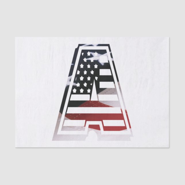 Papier Mousseline Un cool fab de script américain (Recto)