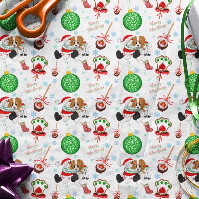Papier Mousseline Un Noël très joyeux du roi Charles (Créateur téléchargé)