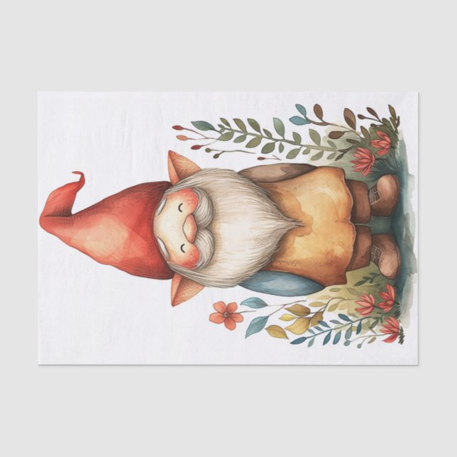 Papier Mousseline Un petit Gnome doux (Recto)