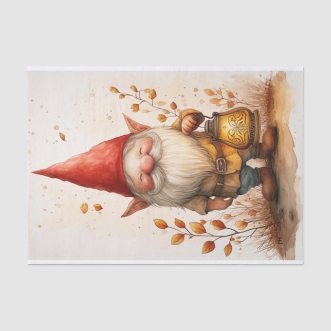 Papier Mousseline Un petit Gnome doux (Recto)