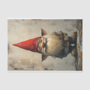 Papier Mousseline Un petit Gnome sucré dans un style désossé