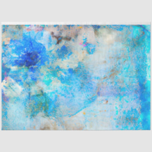 Papier Mousseline Un Shabby Bleu Chic Ephemera Design Series 9