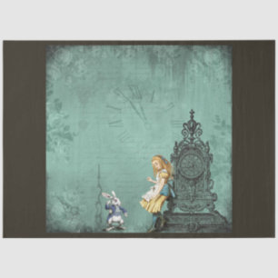 Papier Mousseline Une autre série Alice au pays des merveilles Desig