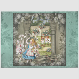 Papier Mousseline Une autre série Alice au pays des merveilles Desig